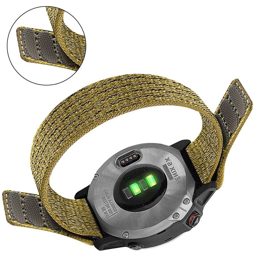 Ultra-Slim Feather-Light Nylon Loop Strap, QuickFit Design (22mm & 26mm)