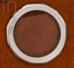Stainless Steel Waterproof Watch Back Cover (Glass bottom)