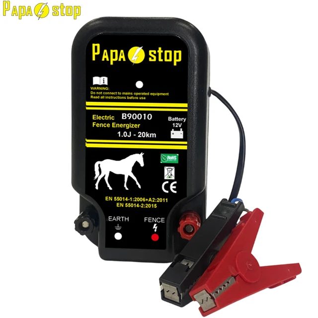 Dc Elektromos Kerítés Energiser 20Km Napenergiával Működő 1J Készlet+ 200 M Huzal+ 20Db Szigetelő - Image 2