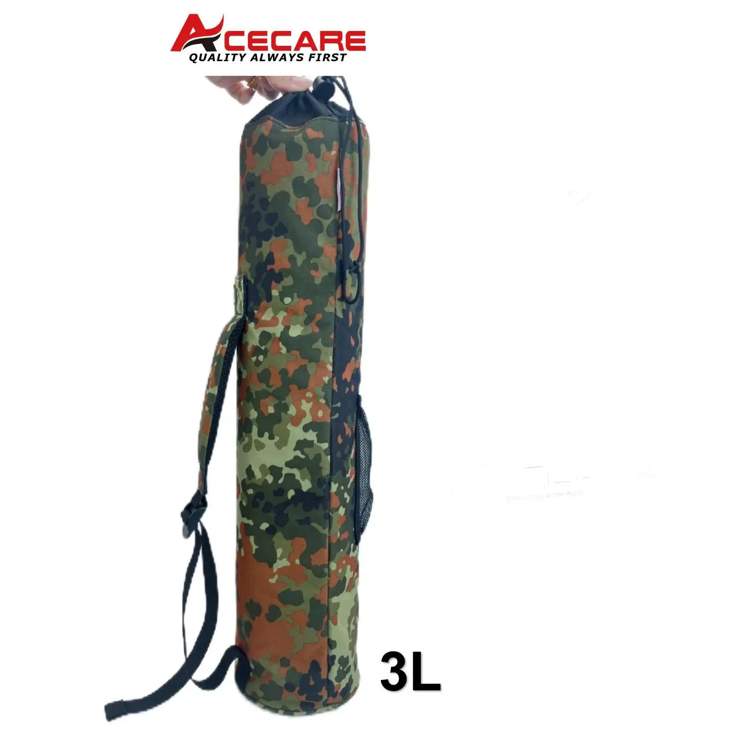 ACECARE High Pressure 3L Carbon Fiber Cylinder Backpack Bag Protective Case Tank Cylinder Carrier Bag