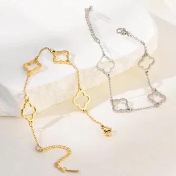 1pc braccialetto fortunato di lusso con decorazioni floreali per le donne per la decorazione quotidiana regali per amici regali per la mamma bomboniere gioielli 1