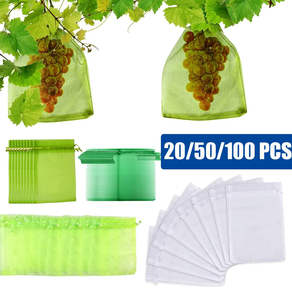 Vegetable Fruit Protection Bags Grapes Fruit Protection Bags 20/50
