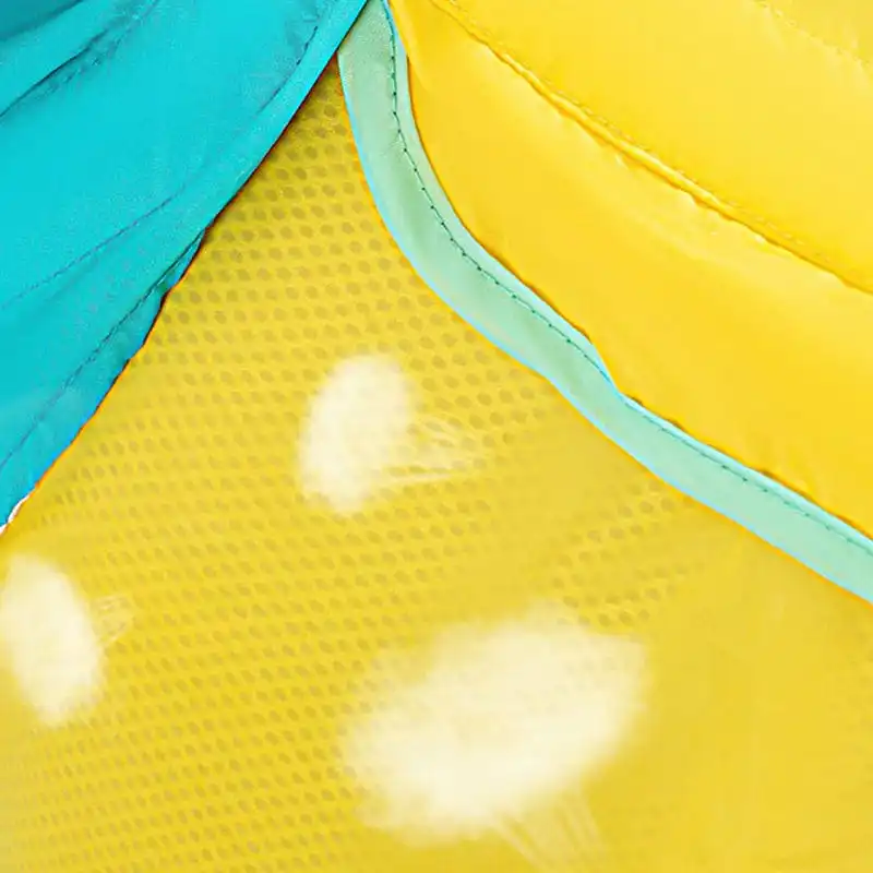 Blue Dinosaur Raincoat With Cover Tail Raincoat For Dog