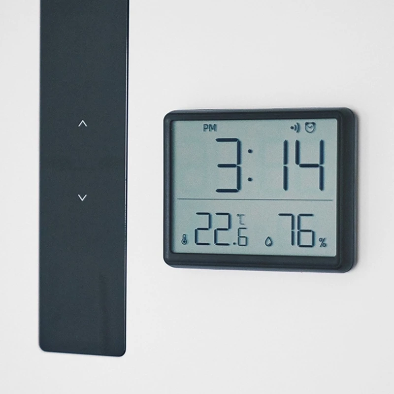 Electronic Wall Clock Large Display Digital Wall Clock Battery Powered Suction Designs for Fridge Mount Clocks 4