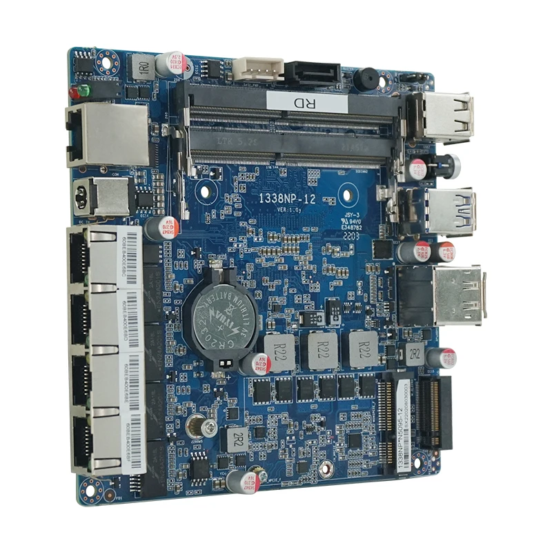 Security Industrial Motherboard, X86 Development Board Quad Core