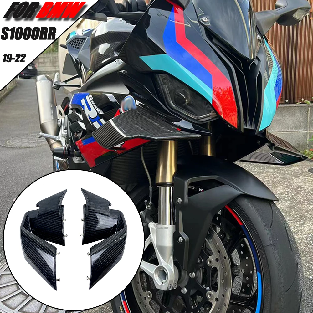 

Winglet Aerodynamic Wing Deflector Spoiler for BMW S1000RR S1000 RR M1000RR 2019 -2023 2020 2021 Motorcycle Fairing Side