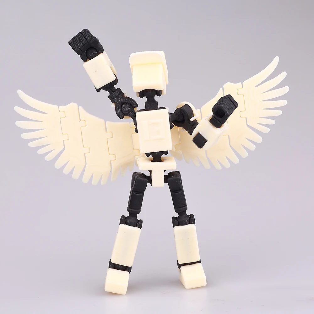 Multi Jointed Movable Shapeshift Robot 3D Printed Mannequin Mini13 Character Figures Toys Kids Adults Parent children
