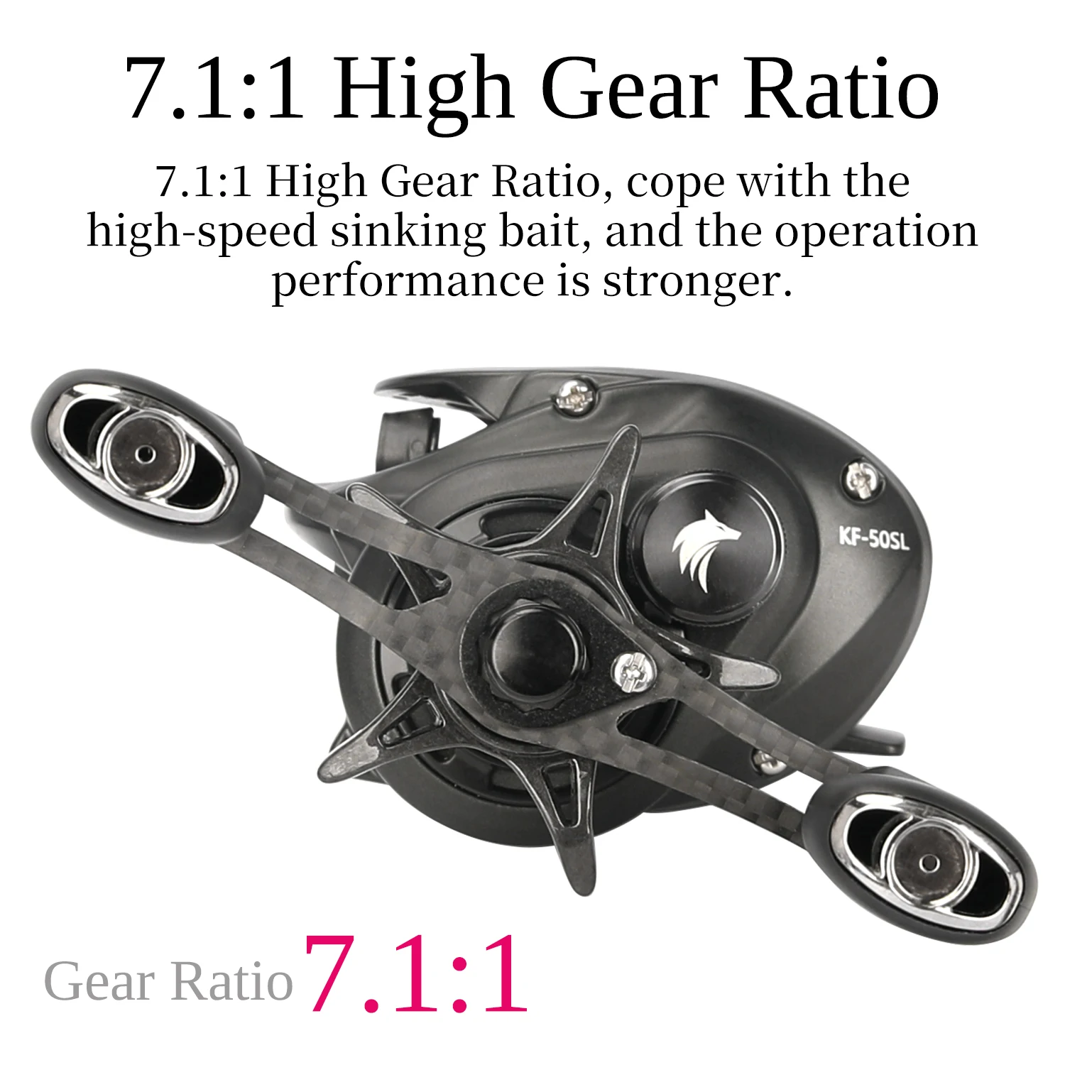 Ultralight Baitcasting Fishing Reel 3