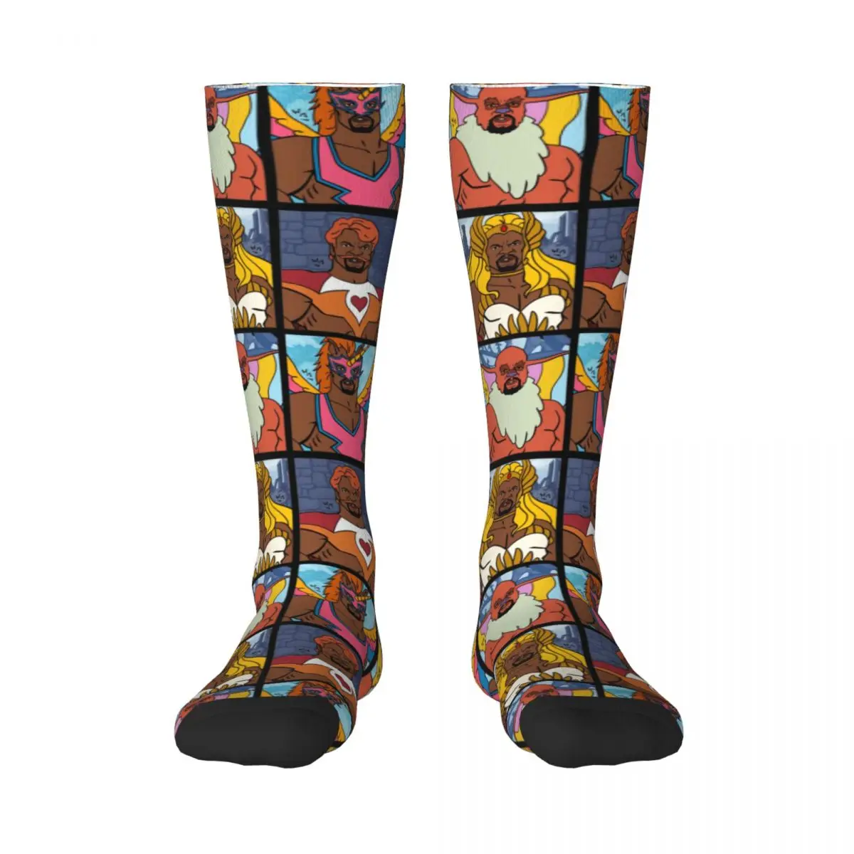

Adult Stockings He-Man And The Masters Of The Universe Skeletor Vintage Novelty Graphic Cool Cute style Elastic Stockings