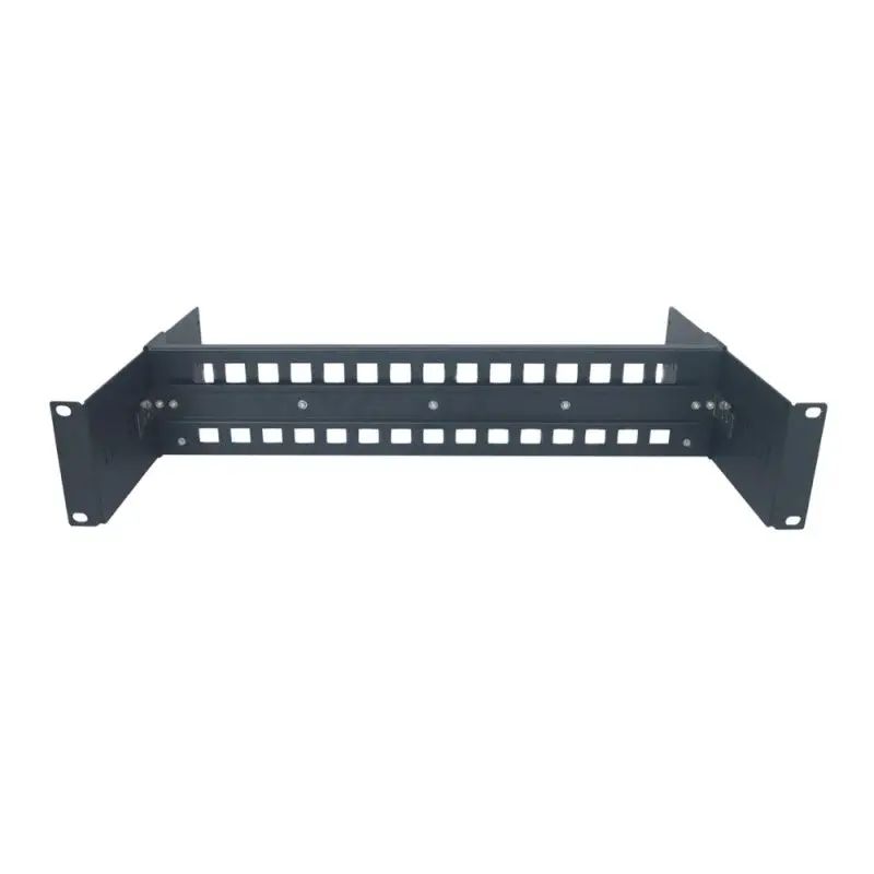 19 Inch Adjustable Rackmount Din Rail Chassis in Cabinet Bracket for 35mm Din-Rail Mount Devices Aluminum Case server rack case server chassis rackmount case 2bay 3 5 hdd