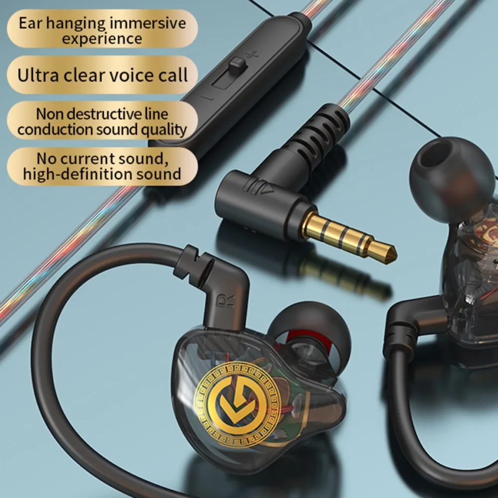 HiFi Stereo In-Ear Wired Earphones with Microphone