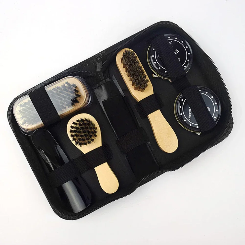 Polishing Tool Shoe Care Cleaning Complete Conditioner Leather Maintaining Portable Repairing shoe cleaner shoe cleaning kit shoe shining tool