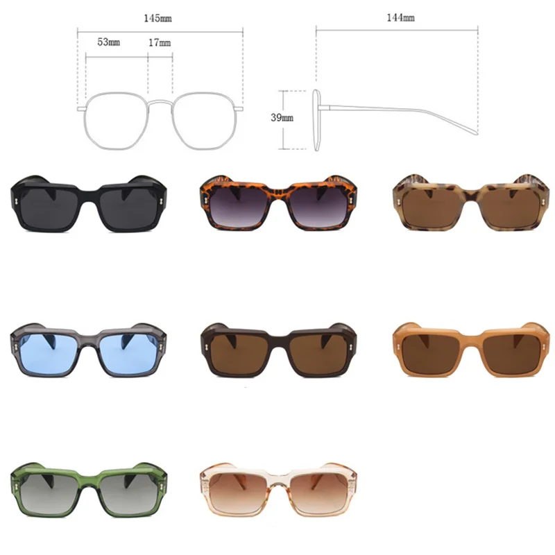 RBROVO Square Polarized Sunglasses Steampunk Sunglasses Sports Sunglasses Semi Rimless Sunglasses Men Luxury Brand Glasses For Men/Women Luxury Brand Eyeglasses Men Mirror Gafas De Sol Para Hombre