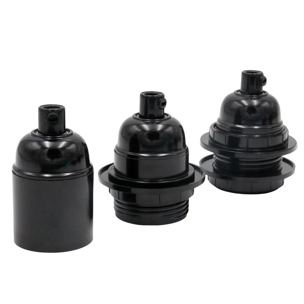 Bakelite Plastic E27 Lamp Base Screw Lamp Holder E27 Fittings Phenolic Screw Bulb Socket lamp holder,lamp bulb holder,lamp base,led lamp base