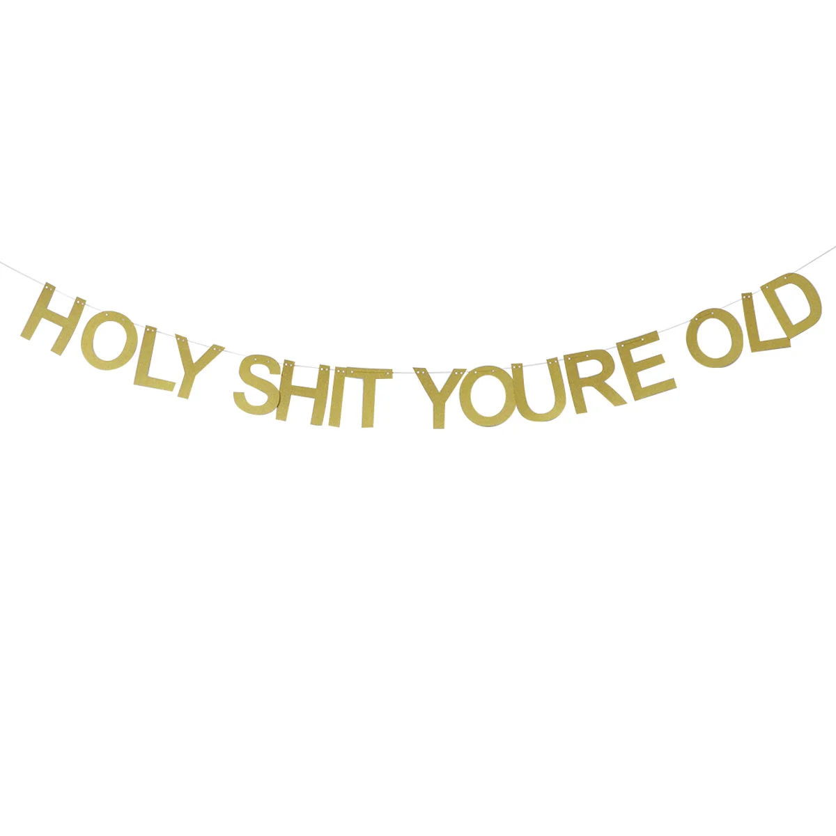 

Holy Youre Old Banner Decorative Hanging Banner Garland Birthday Party Supplies Holy You'Re Old Birthday Party Flower