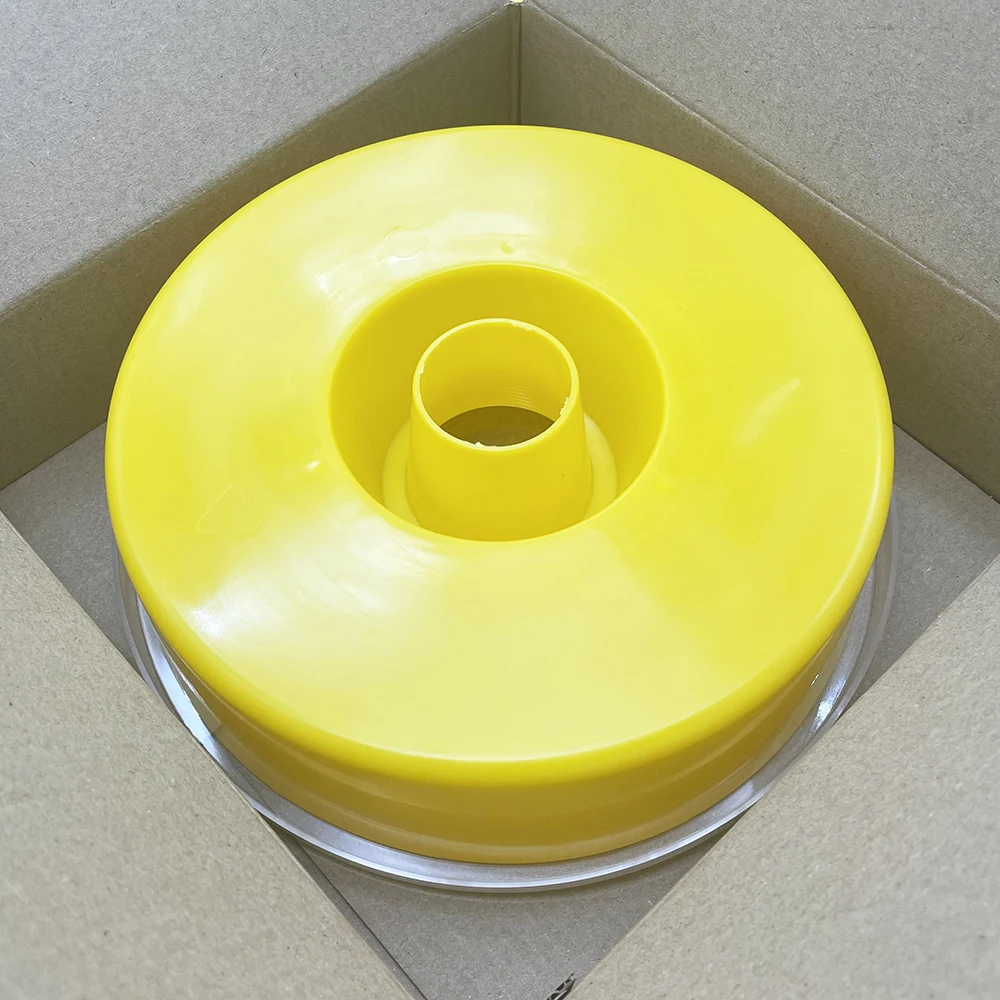 2PCS Beekeeping Honey Bee 1L Capacity Feeder Tank Watering Suger Fast Feeding Trough Round Plastic Bee Farm Tools Supplies