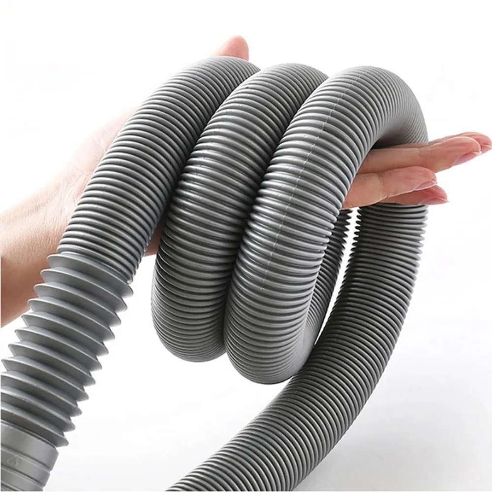 Wash Machine Drain Hose Plumbing Hoses Accessories 2M Universal PP Extension Pipe For Washer Dryer Dishwasher & Other Parts