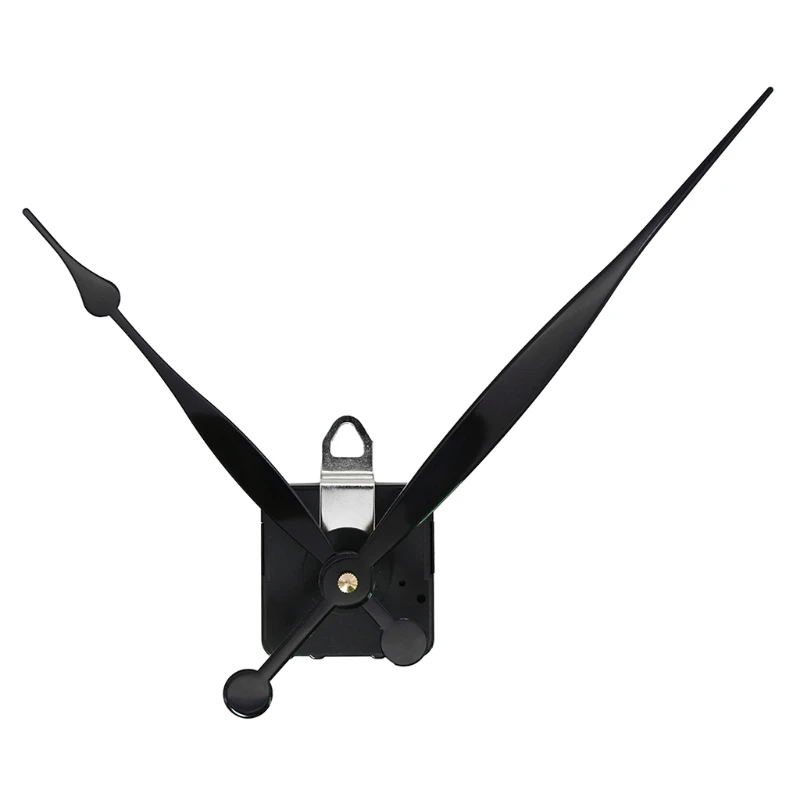 1 Set Silent Quartz Clock Movement 2 Pairs Long Axis and Short Axis Clock Mechanism with Manual Power Wall Clock Mechani 3