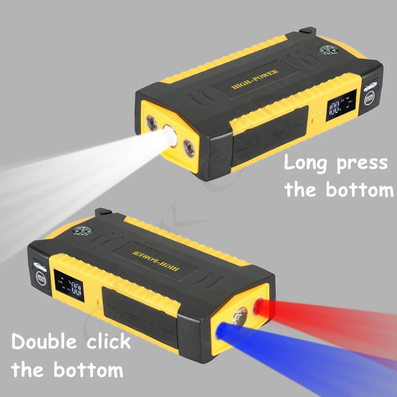 16000mAh Portable Car Jump Starter Battery Charger