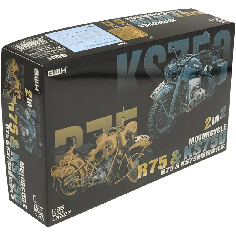 Great Wall hobby plastic assembly scale model kit L3527 1/35 scale WWIl ...