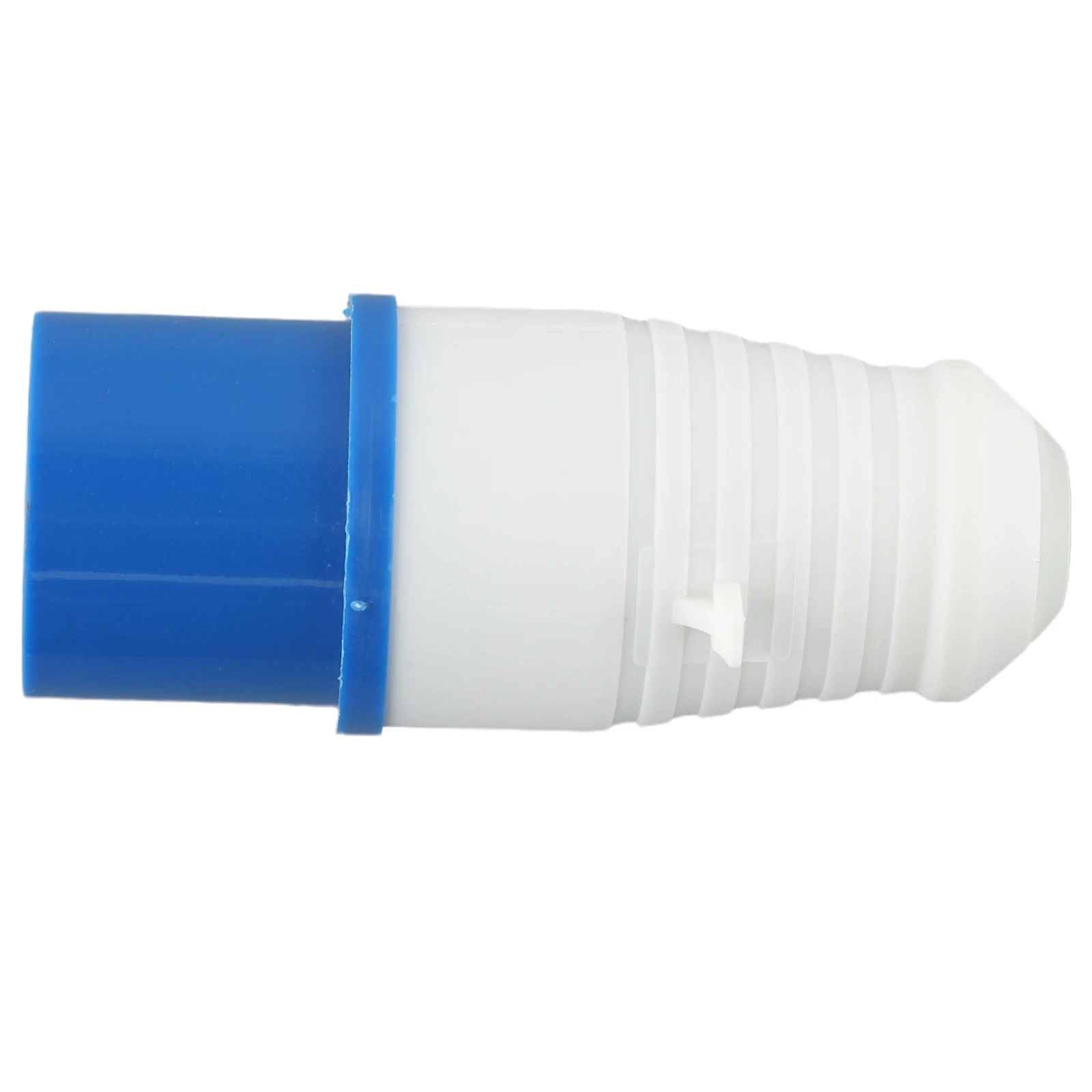 

Adapter Connection Plug 16A 240v ABS+Metal Blue And White Direct Mount Hook Up Site Adapter Mains Plug Practical