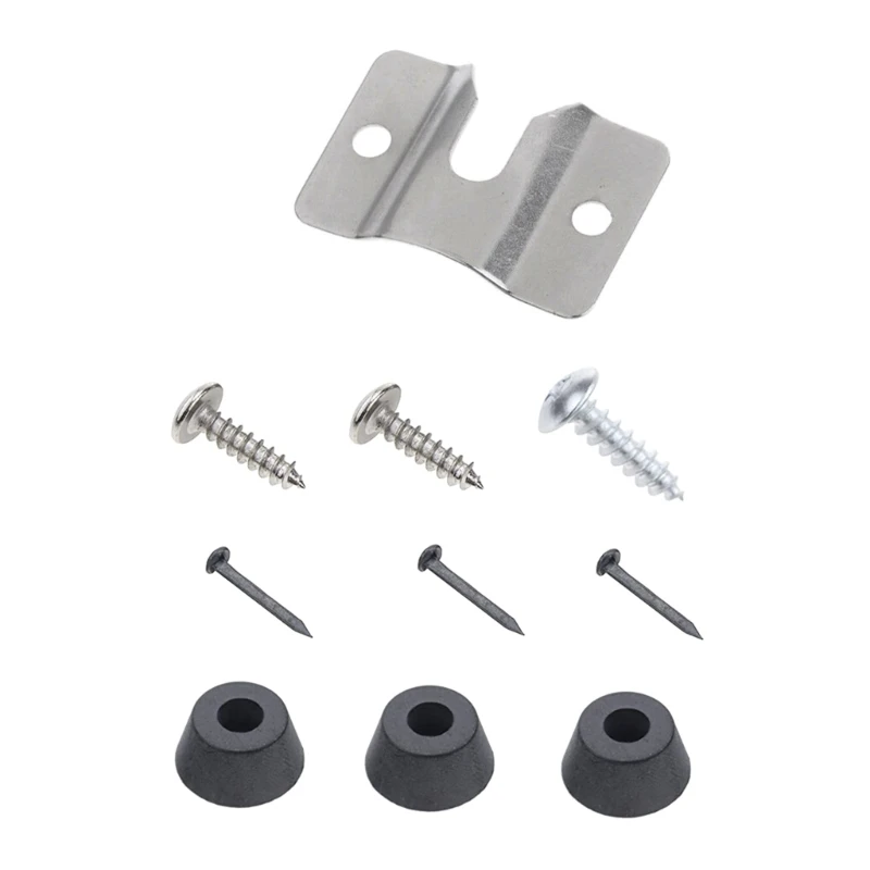 

Convenient Storage Rack for Dartboards Secure Attachment Hook and Screw Pack Wall Hangings Bracket