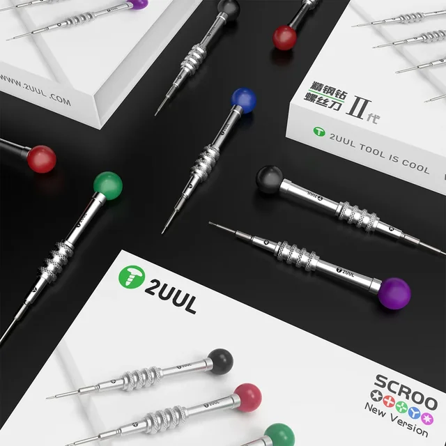طقم مفكات 2UUL SD92 (الإصدار الجديد) – 5 مفكات احترافية لكل أنواع الهواتف (Scroo Series) 1