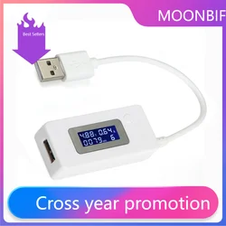 Voltmeter LCD Screen Mini Creative Phone USB Tester Portable Doctor Voltage Current Meter Mobile Power Charger Detector