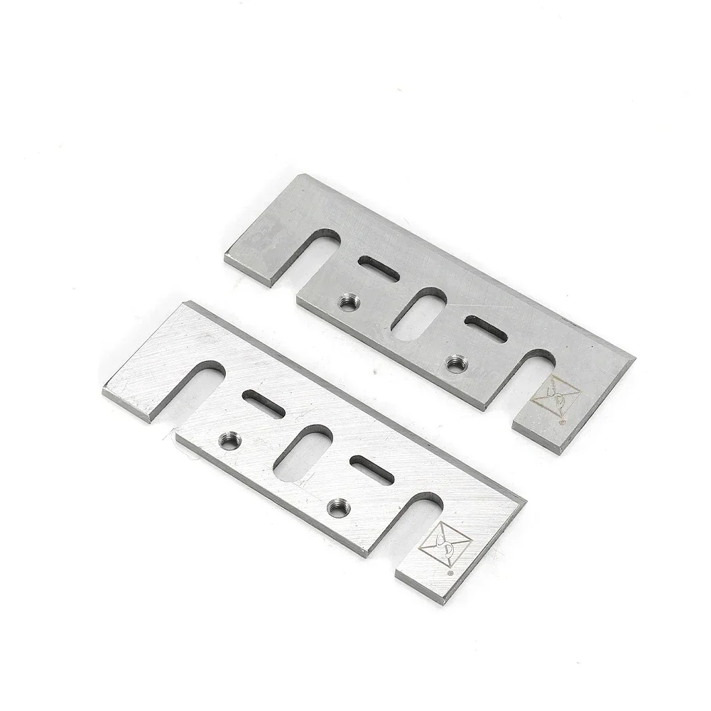 Planer Blade Cutter woodworking tools 2x 3-1/4" 82mm For 1900B KP0800 D26676 DW680 High Speed Steel Material Ground Surfaces