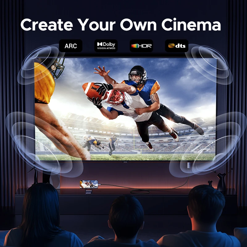 UGREEN USB C to HDMI Cable with 100W PD Fast Charging Adapter 4K@60Hz 2-in-1 Thunderbolt Unidirectional Type C to HDMI