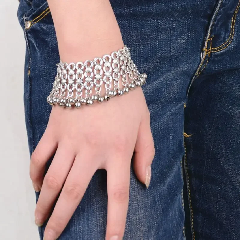 New Vintage Multi-layer Bells Ankle Bracelet Foot Jewelry Boho Summer Beach Barefoot Sandals Charms Anklet Women Accessories 4