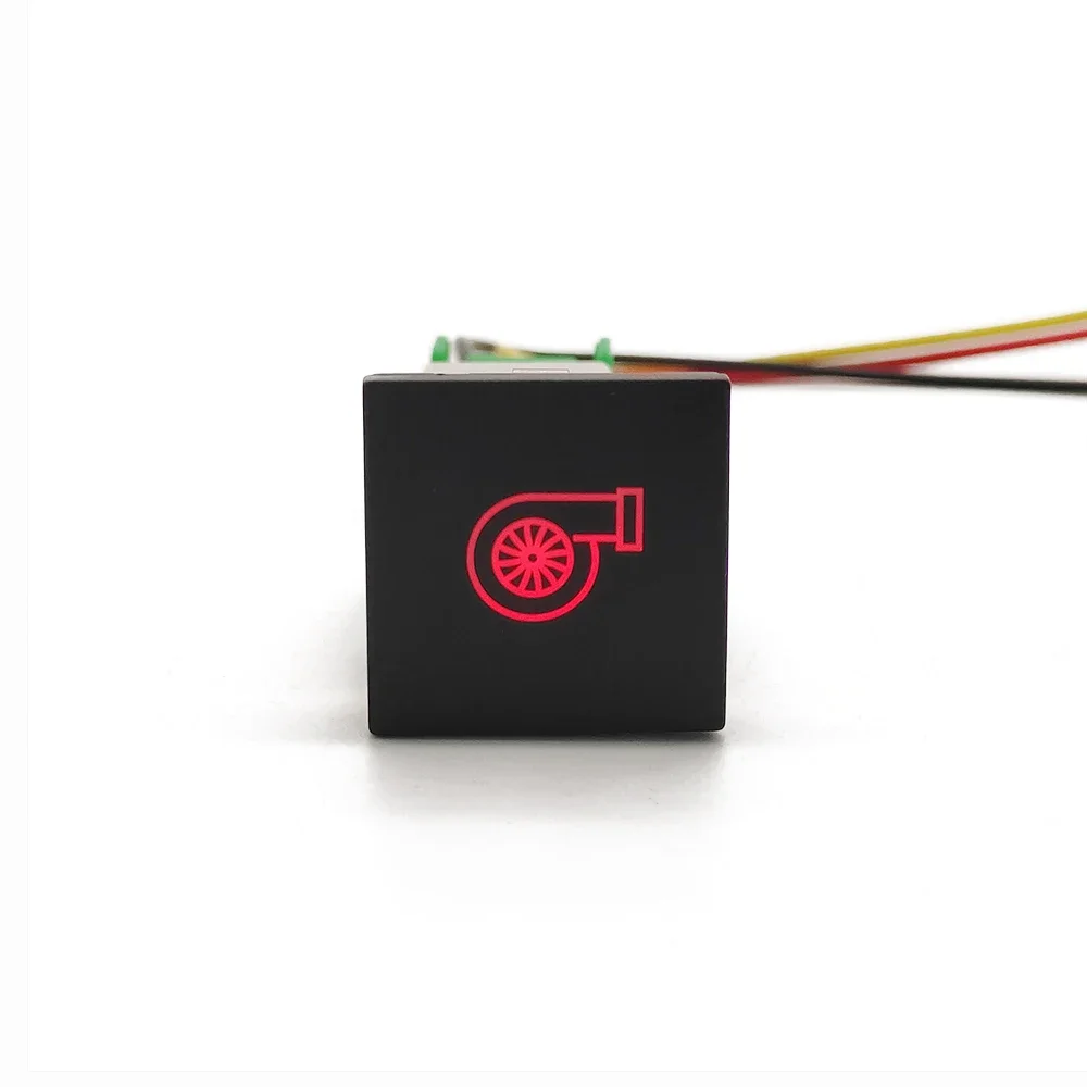 Enhanced Car LED Light with Radar Battery Switch Button