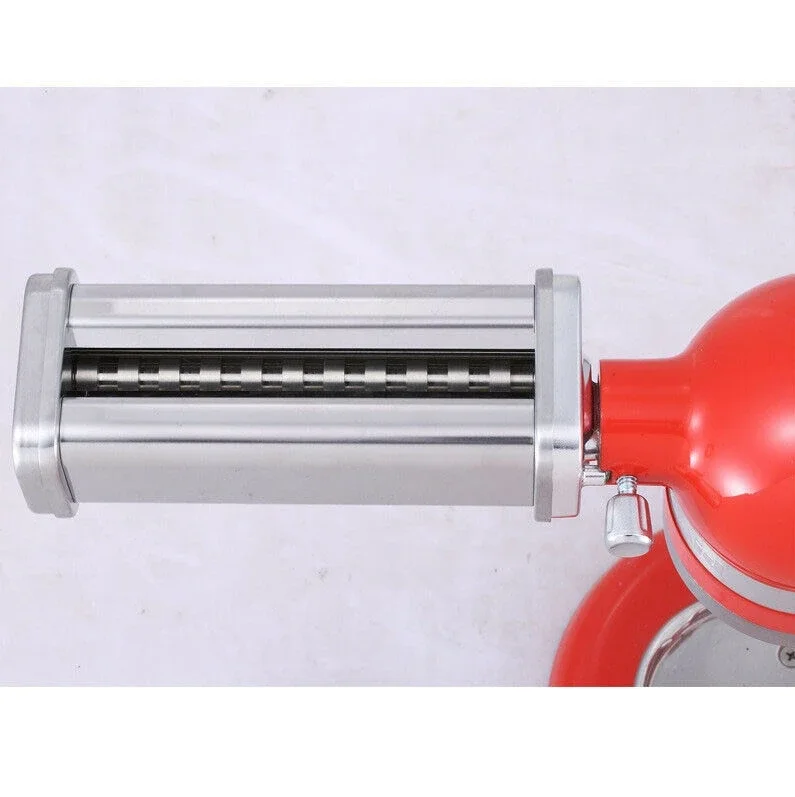 For All KitchenAid Stand Mixer Stainless Steel Pasta Maker Attachments Fettuccine Cutter