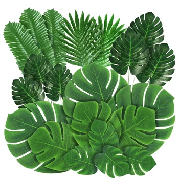Tropical Palm Leaf Decor (10pcs) 1