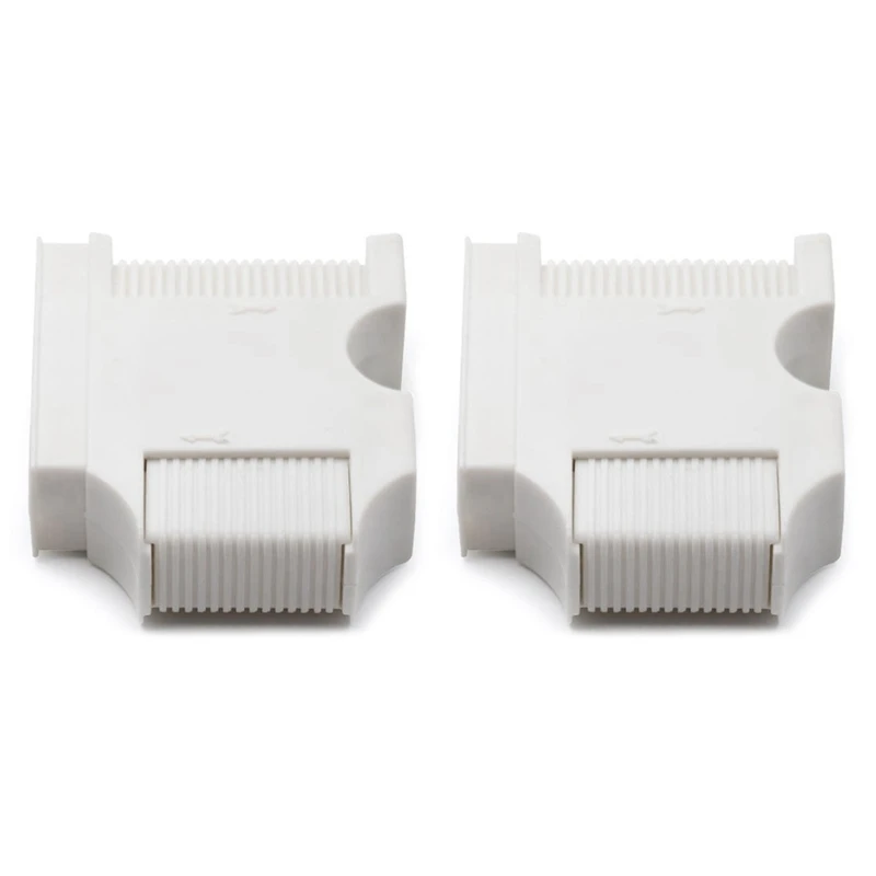 2X Supporto Per Sfera Anticollisione Per Parafango Marino Regolatore Per Cavo Fisso Regolatore Per Gancio Per Cavo Accessori Per Yacht-Bianco