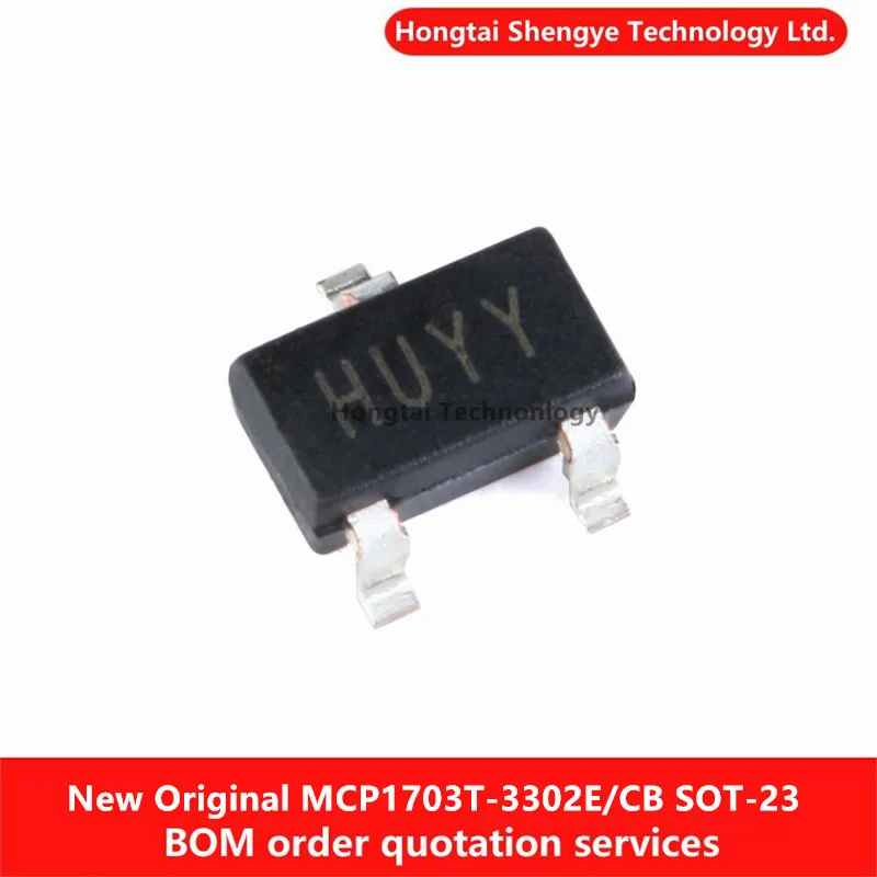 Nuovo E Originale Mcp1703T-3302E/Cb Sot-23-3L Mcp1703T-3302E/Mb Sot-89 Chip Ic Regolatore Lineare A Bassa Caduta