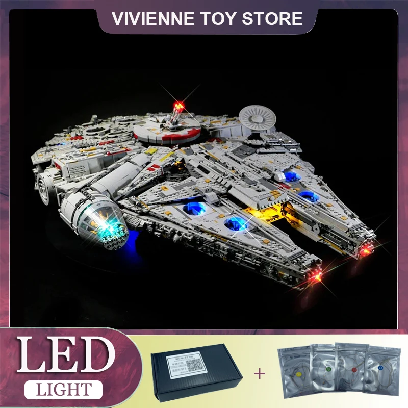 

LED Light Kit For LEGO 75192 Millennium Falcon Building Blocks Brick Toy（Only LED Light，Without Blocks Model)