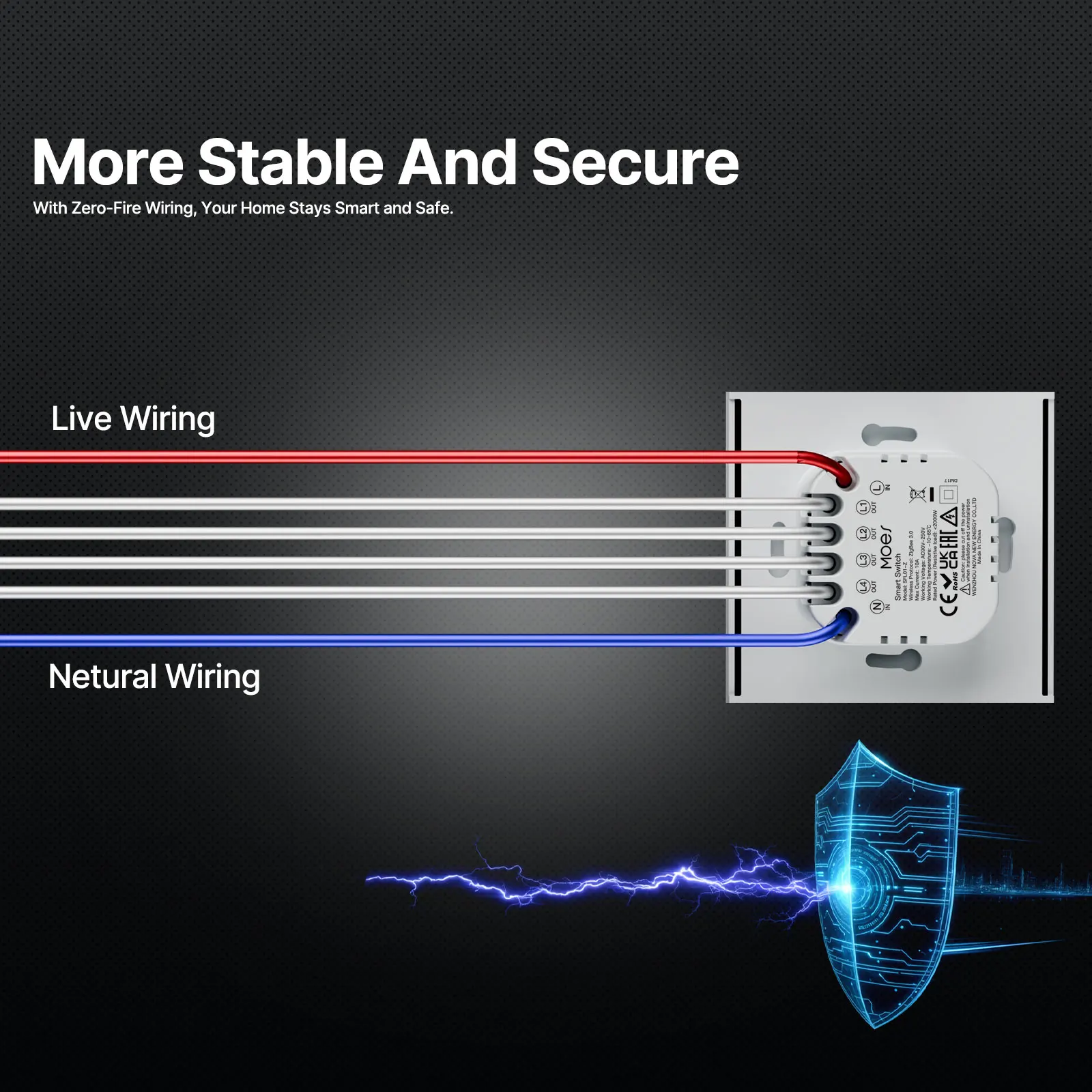 Smart Light Switch 2in1 Neutral Wire Required Sae6a7fb027fe40eab0f50ff7e986b4e2y