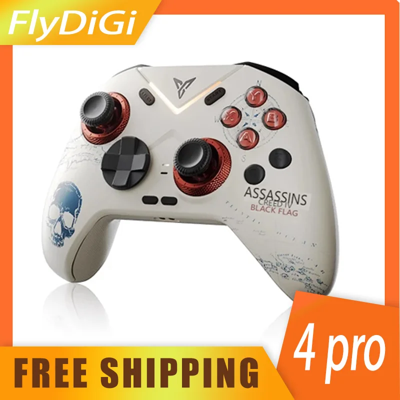 

Flydigi Вейдер 4 Pro спортивный Элитный джойстик беспроводные игровые контроллеры с Холл качалка для XBOX STEAM PC предварительная продажа