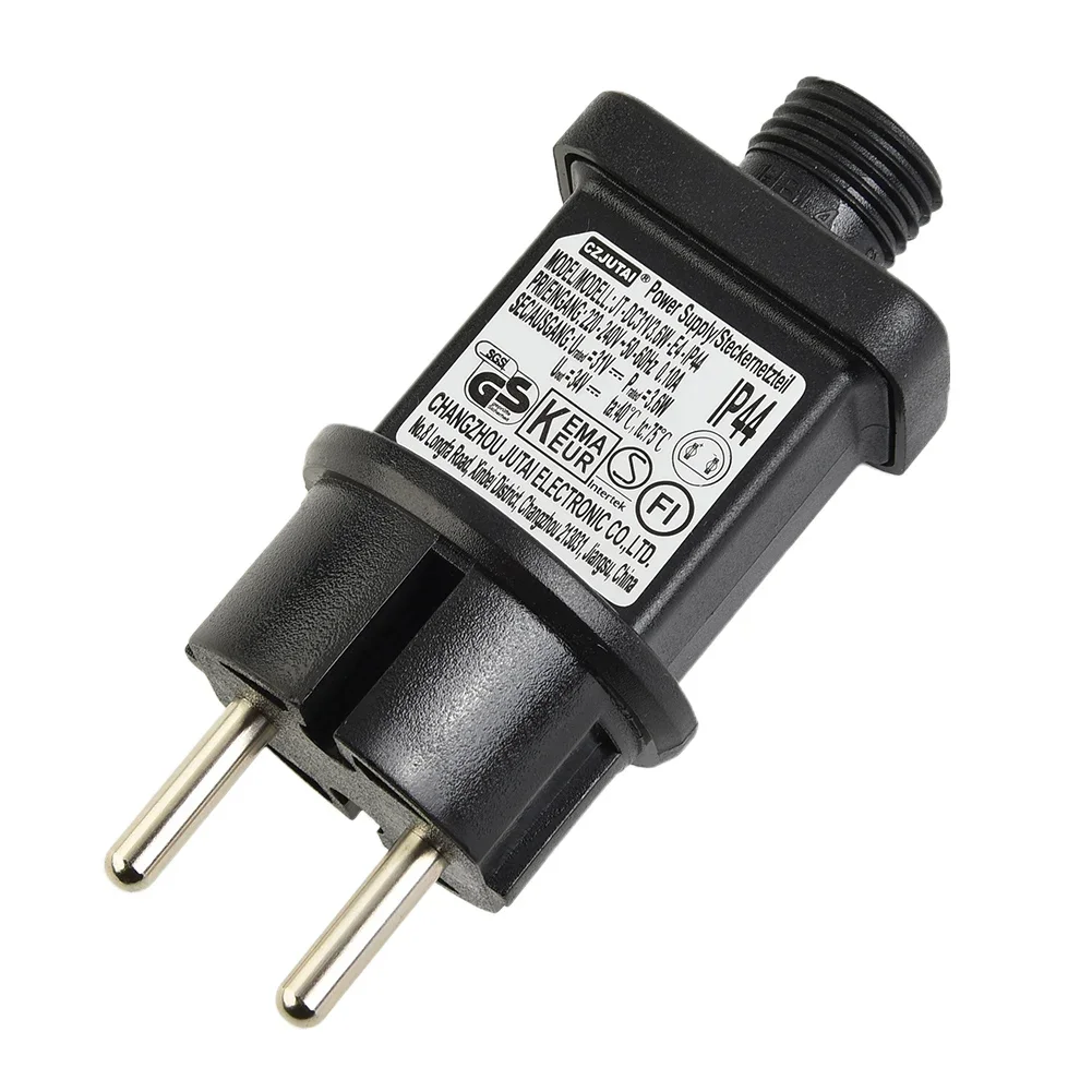 

1pcs LED Fairy Lights Power Supply Adapter Transformer Driver IP44 31V Max 3.6W With LED Replacement And Timer Wall Washers