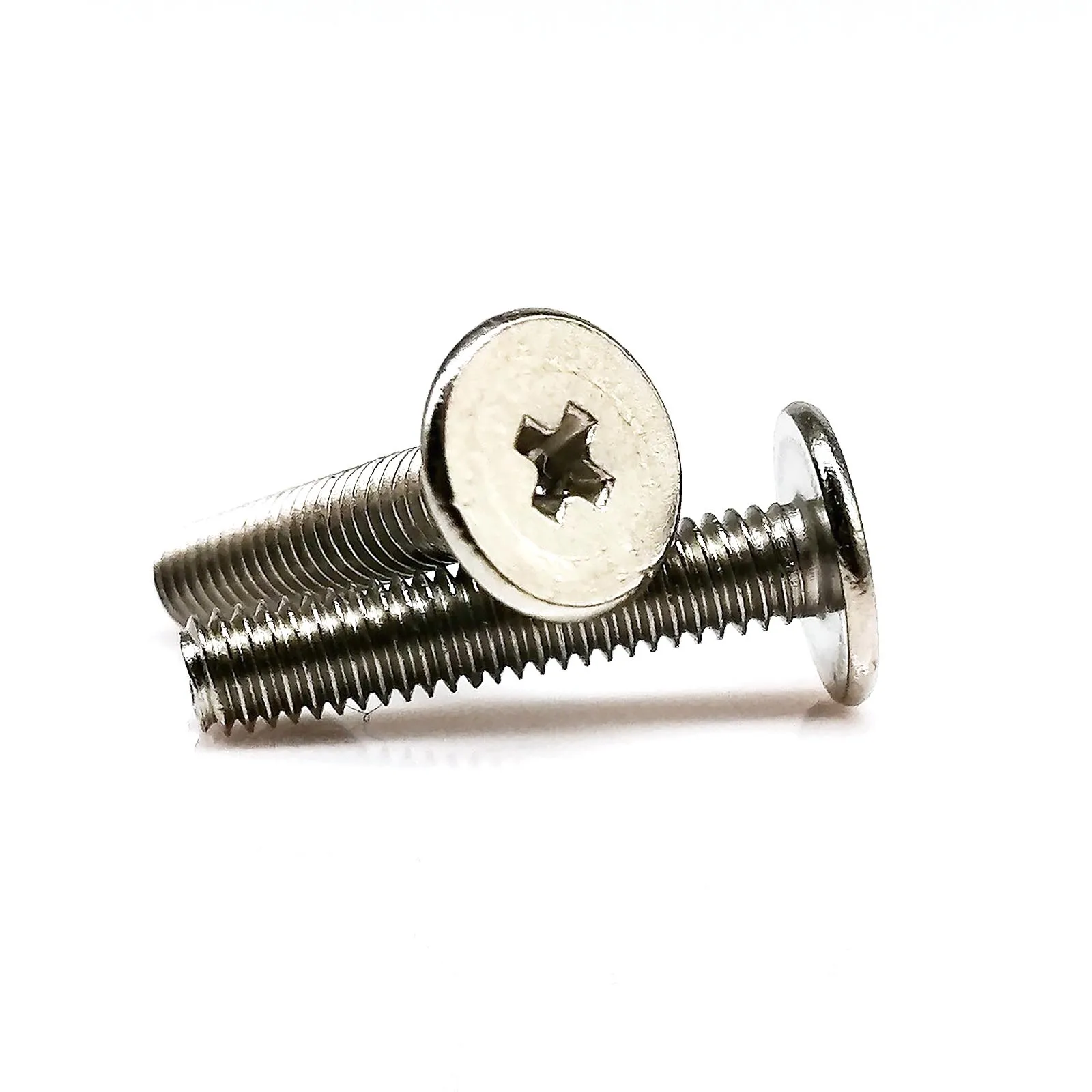 Phillips Flat Screw 50pcs M1.2 M1.4 M1.6 M2 M2.5 M3 M4 Mini Small Ultrathin Wafer for Laptop Notebook Phone Glasses