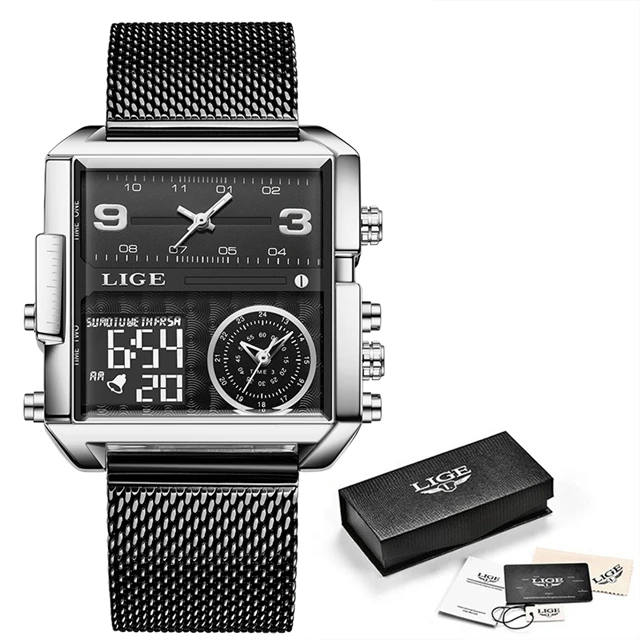 Mesh Silver Black