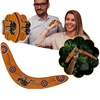 Kangaroo Throwback V Shaped Boomerang Flying Disc Throw Catch Outdoor Game kids toys Parent-child interactive game props 1