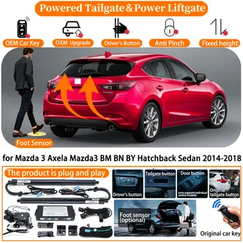 Sistema di apertura automatica del portellone posteriore per Mazda 3 Axela Mazda3 BM BN BY Hatchback Sedan 2014-2018, portellone elettrico automatico.