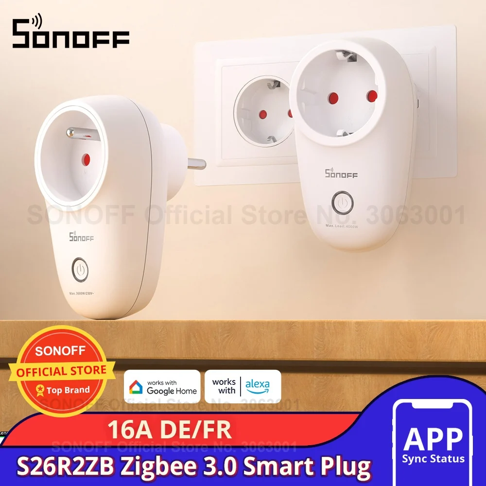 SONOFF Zigbee Smart Light Switch 4-Pack - Works With Alexa & Google Home, Needs Hub