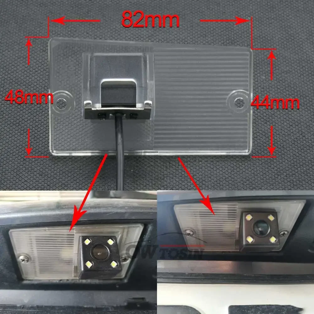 KIA Sorento 2003-2011 Naza Sorento 2003-2008 자동차 역방향 주차 액세서리 용 고정 또는 동적 탄도 후면보기 카메라