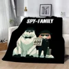Spy X Family Fluffy Soft Blankets for Decorative Sofa Blanket Home and Decoration Microfiber Bedding Bed Throw Beach Towel Knee 1