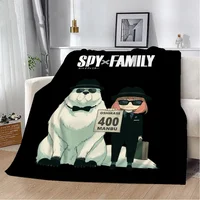 Spy X Family Fluffy Soft Blankets for Decorative Sofa Blanket Home and Decoration Microfiber Bedding Bed Throw Beach Towel Knee 1