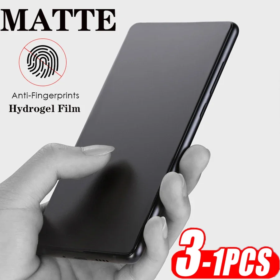 

1-3 PCS Matte Hydrogel Film For Huawei P30 P20 P40 Lite P50 P60 Pro Screen Protector For Huawei Mate 30 20 40 50 Pro Lite Film