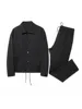 Knit Wool Blend Single Breasted Sportswear Suit For Men High Quality Ropa Hombre Men's Casual Pants Luxury Men's Jacket New Coat 5